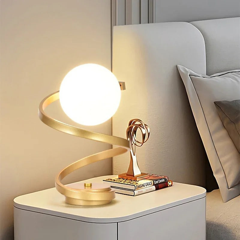 Lampe de Table LED Nordique - L'élégance rétro pour votre intérieur | Lampe de chevet