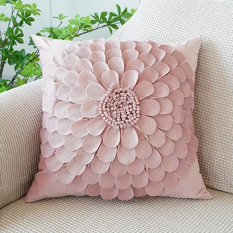 Housse de coussin mignonne lapin rose – une touche ludique pour votre maison