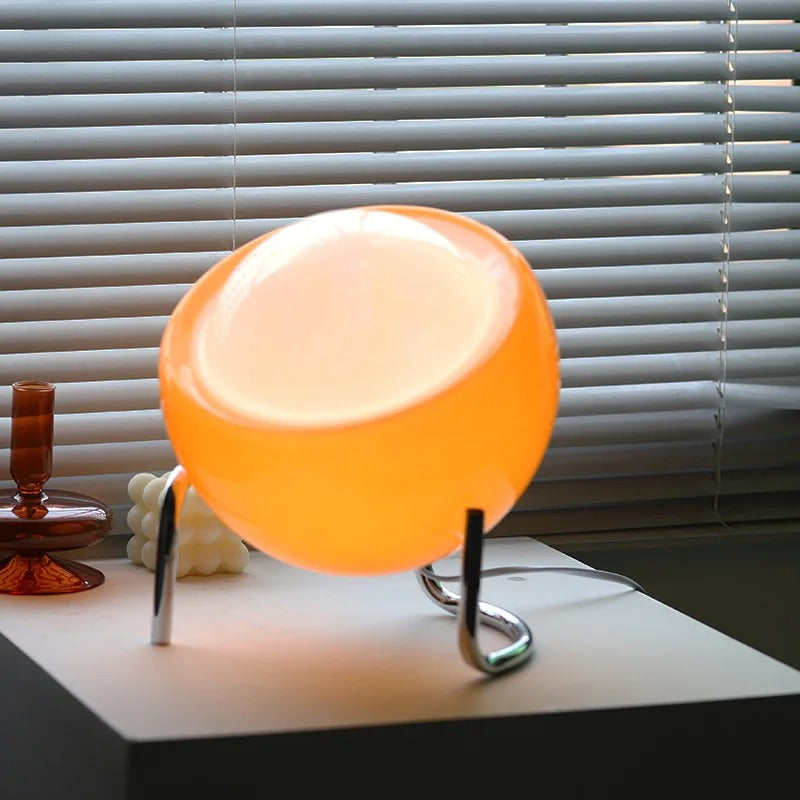 Bauhaus Planet Glass Bordlampe - Kreativ belysning for soverom og kontor