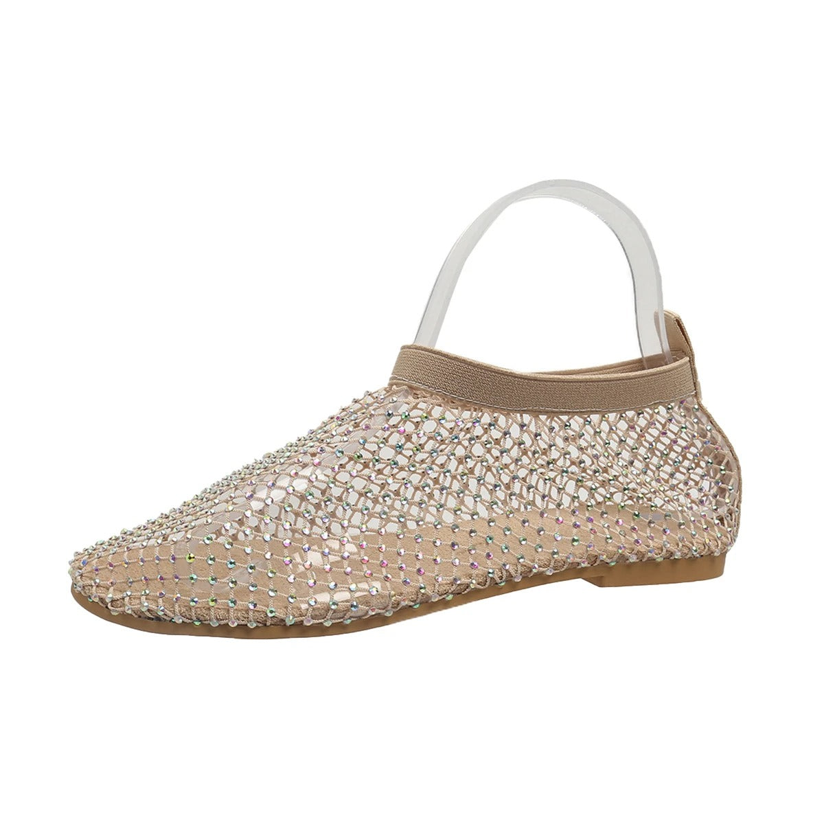 Monaco Mesh Flats Shoes