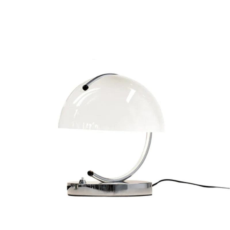 Lampada da scrivania in vetro dal design danese - Illuminazione moderna a forma di fungo