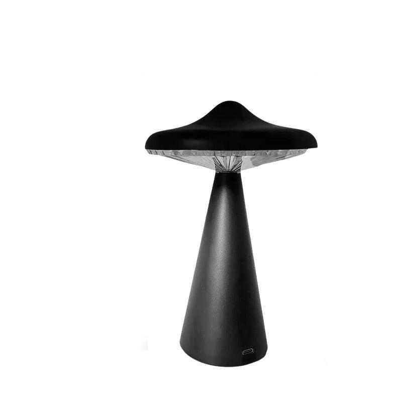 Lampe de table à LED en forme de champignon - Toucher à intensité variable par USB