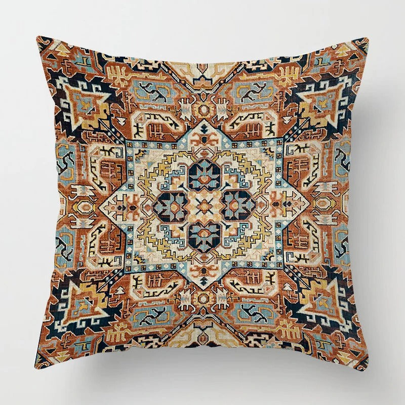 Housse de coussin à motif ethnique marocain – Décoration d'intérieur exquise pour chaque pièce