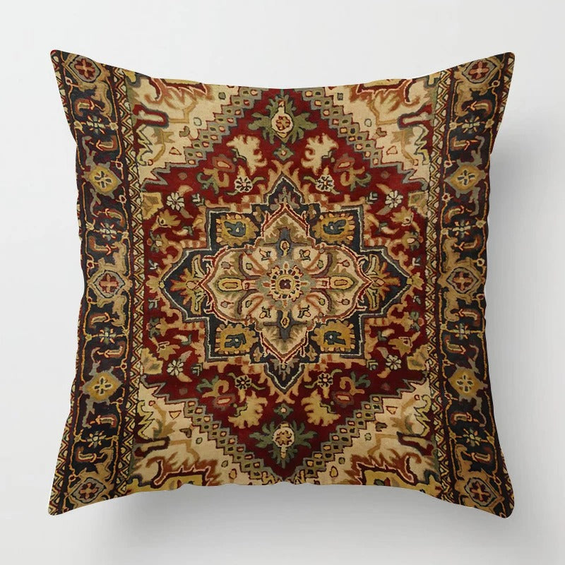 Housse de coussin à motif ethnique marocain – Décoration d'intérieur exquise pour chaque pièce