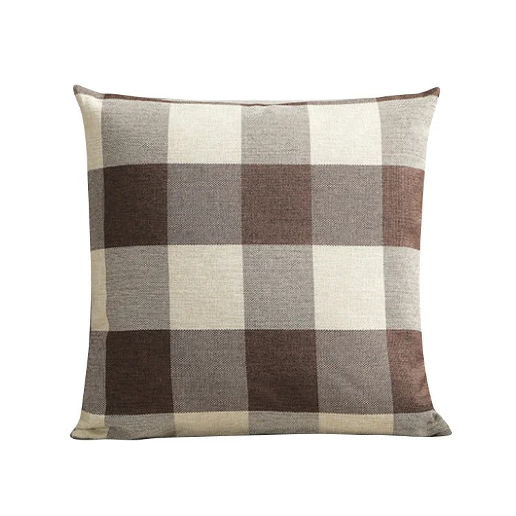 Housse de coussin Buffalo Plaid – Ambiance automnale parfaite pour votre maison