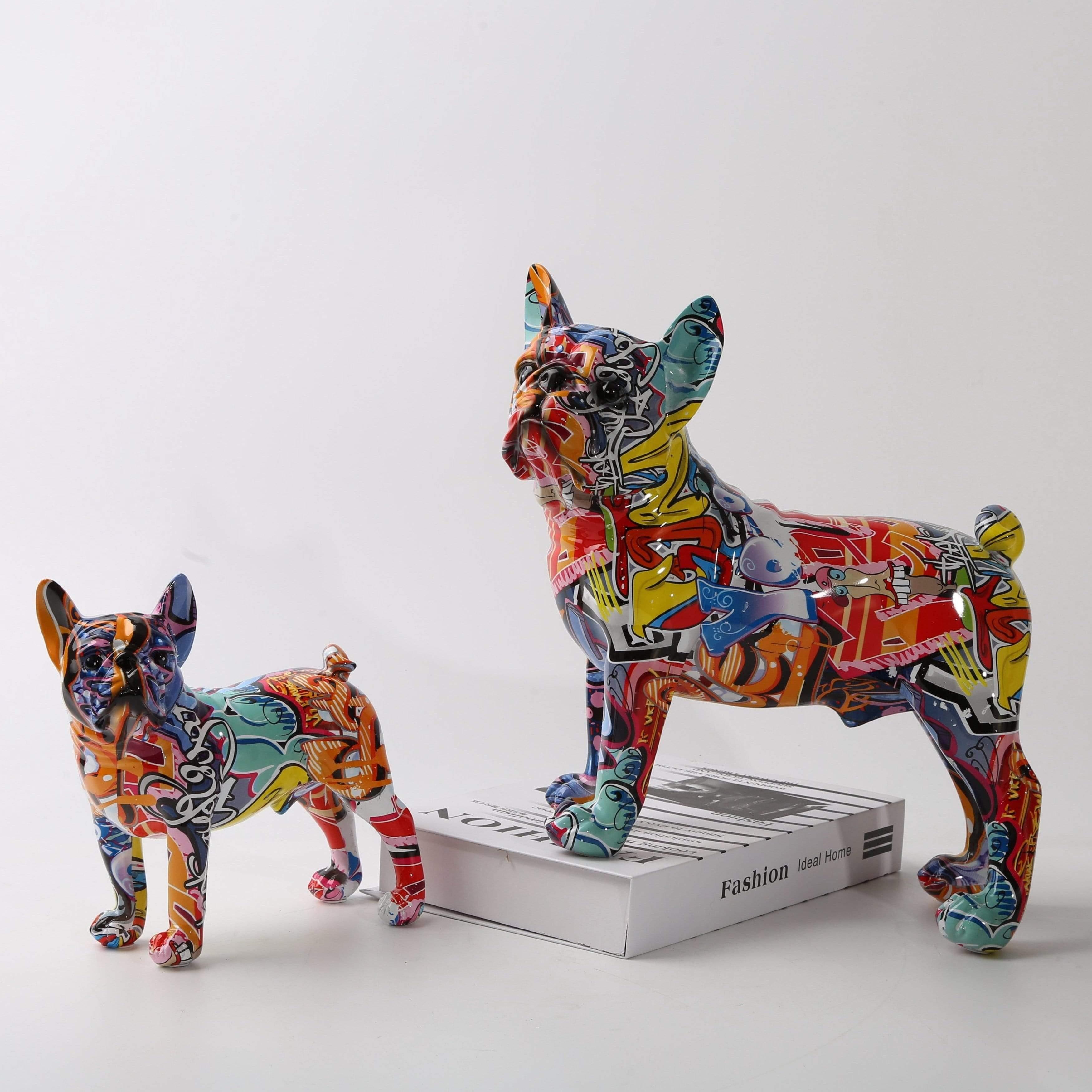 Malibu French Bulldog Sculpture