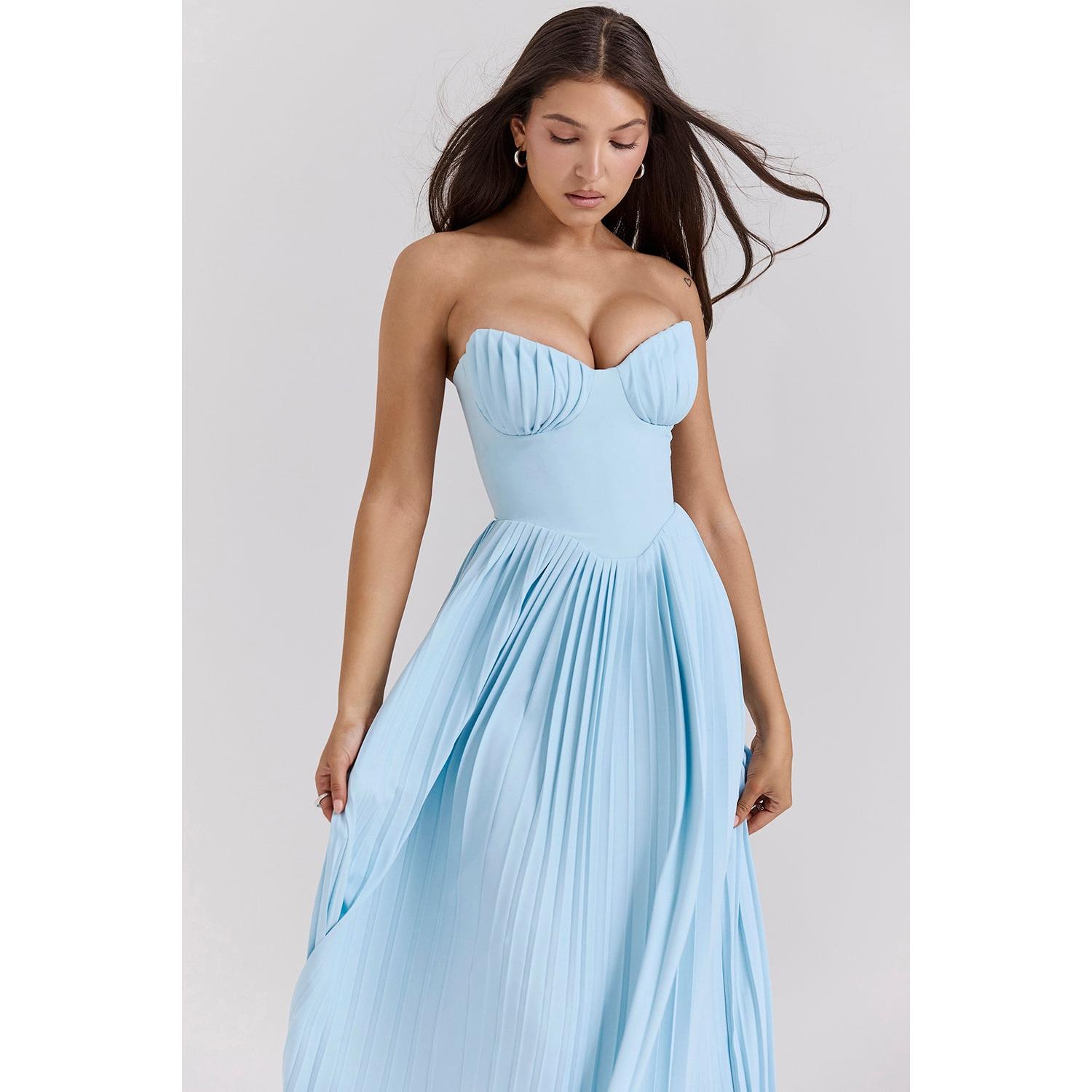 Liana™ | Maxi dress with corset