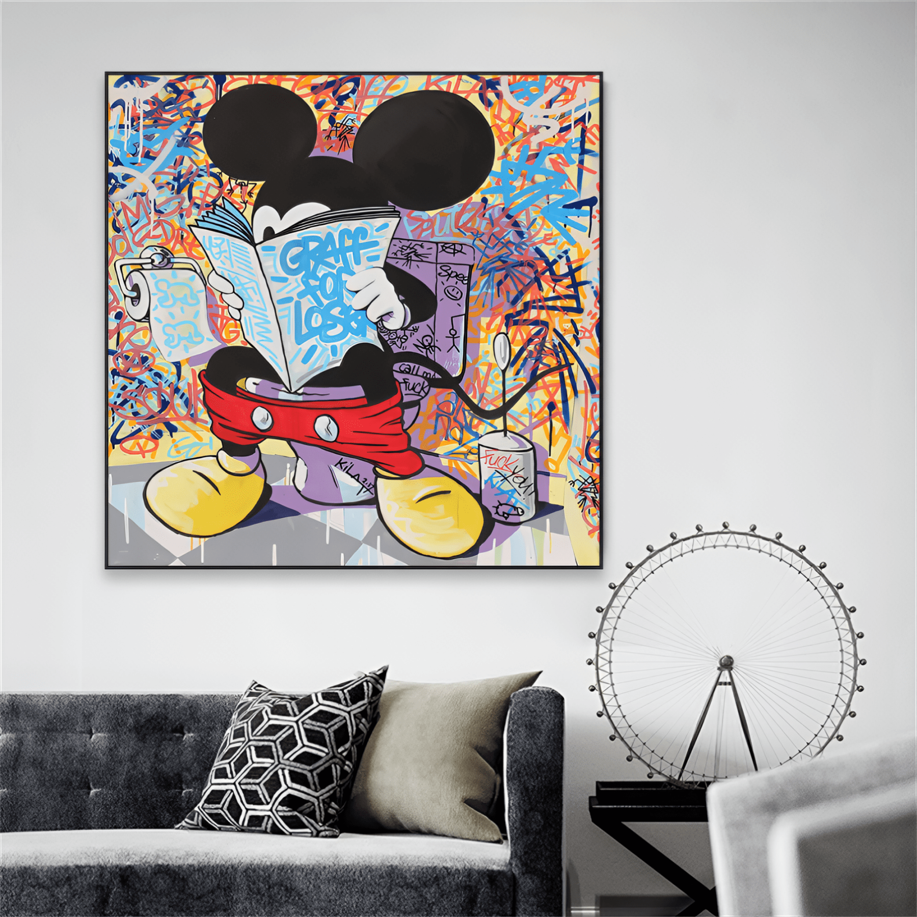 MICKEY’S THRONE | WALL ART