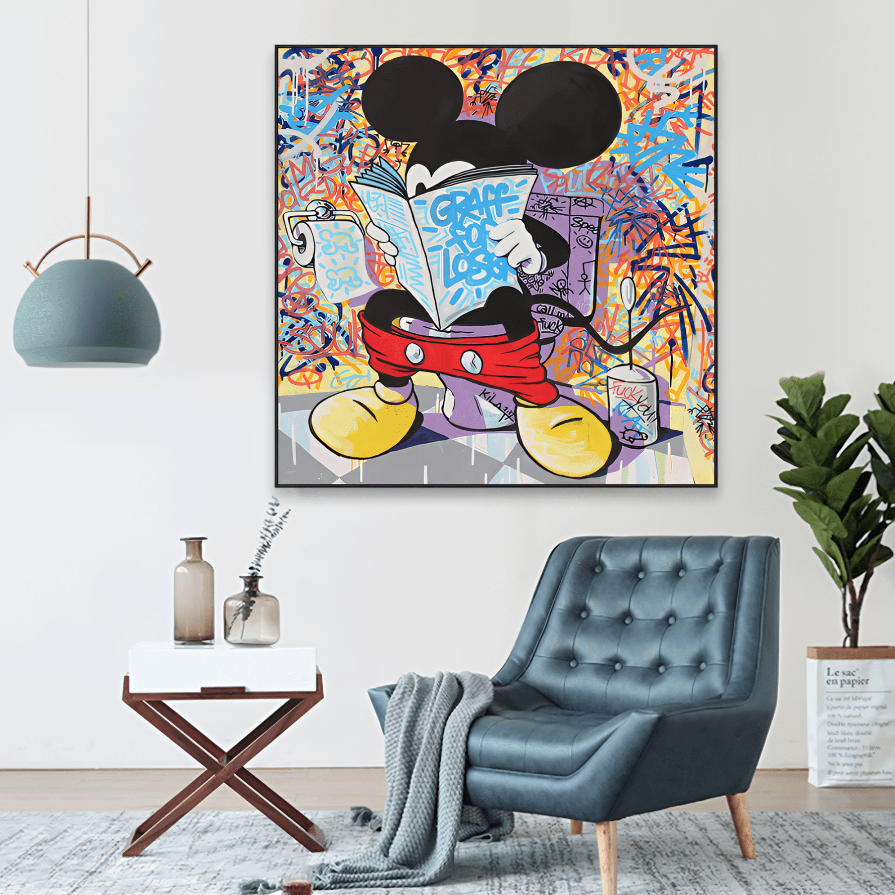 MICKEY’S THRONE | WALL ART