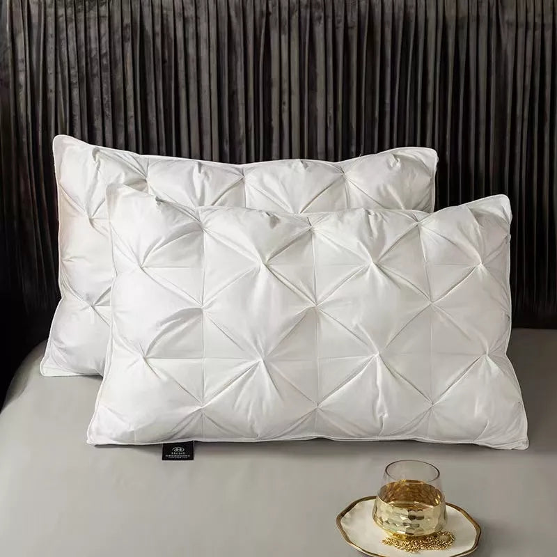 Minimalist Goose Down Pillow Pair