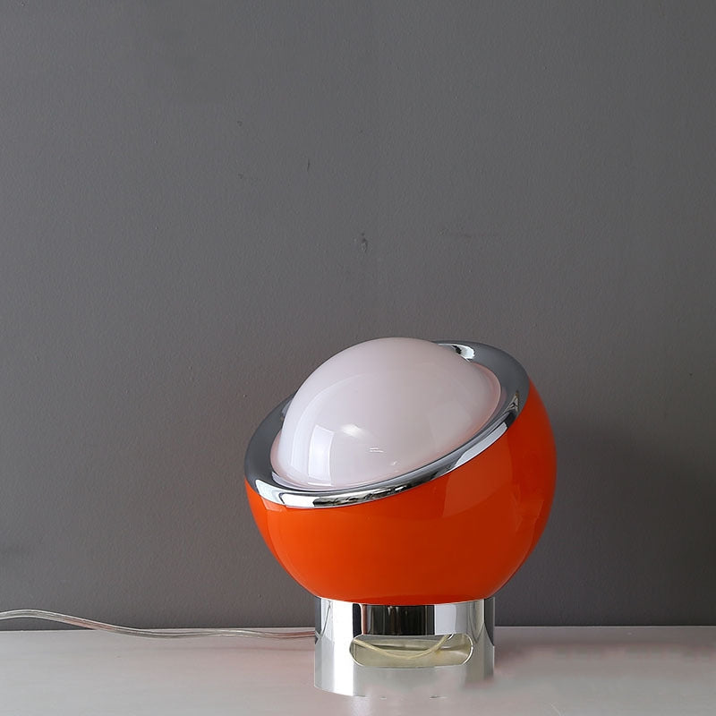 Fransk Opal Bauhaus Bordlampe