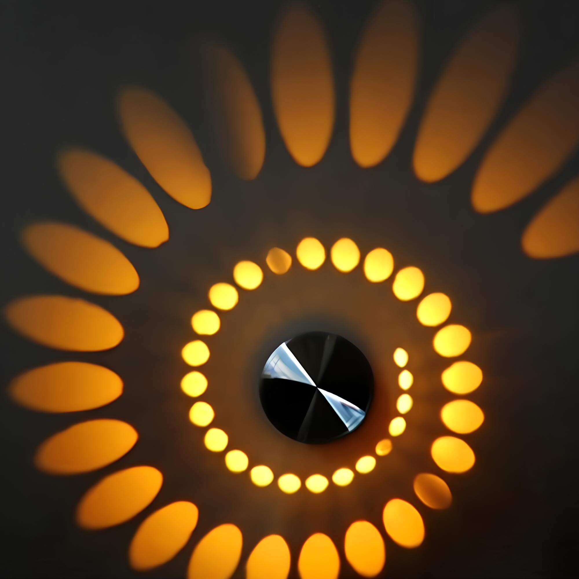 Spiral LED-loftslampe – energieffektivt moderne design