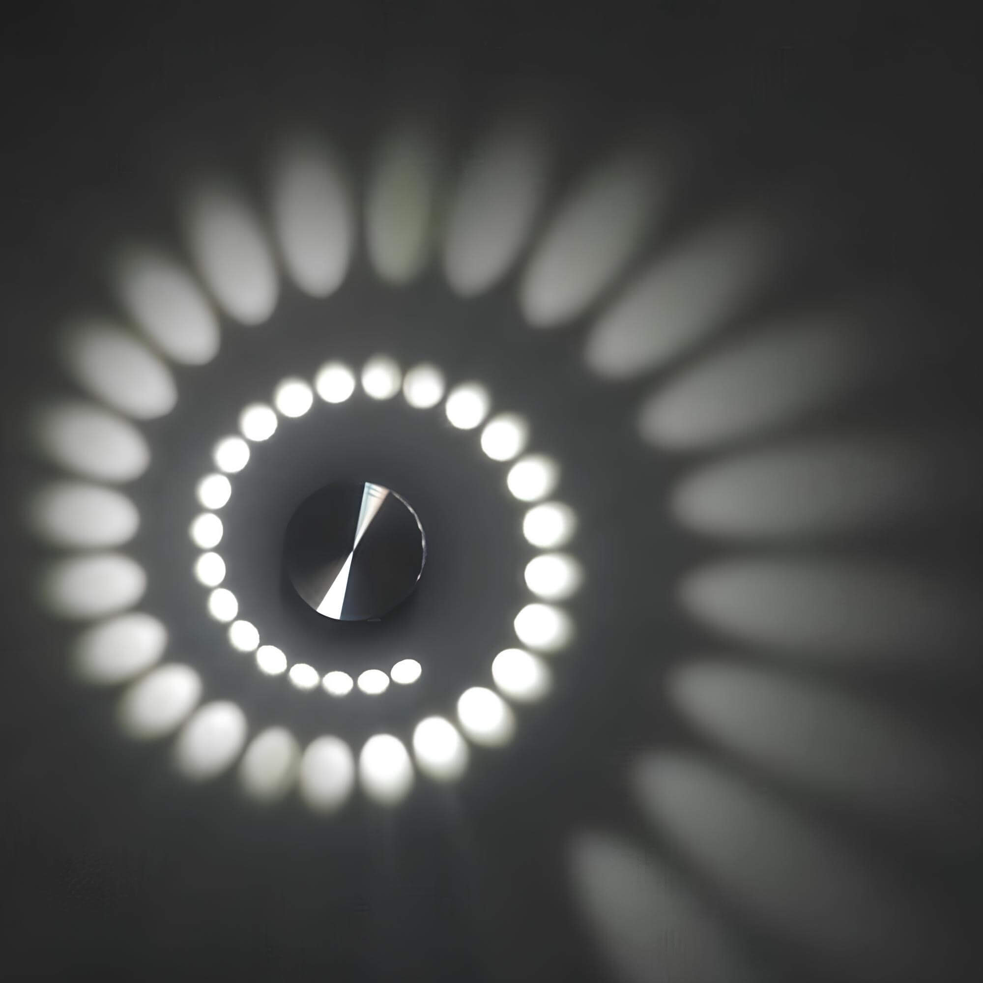 Spiral LED-loftslampe – energieffektivt moderne design