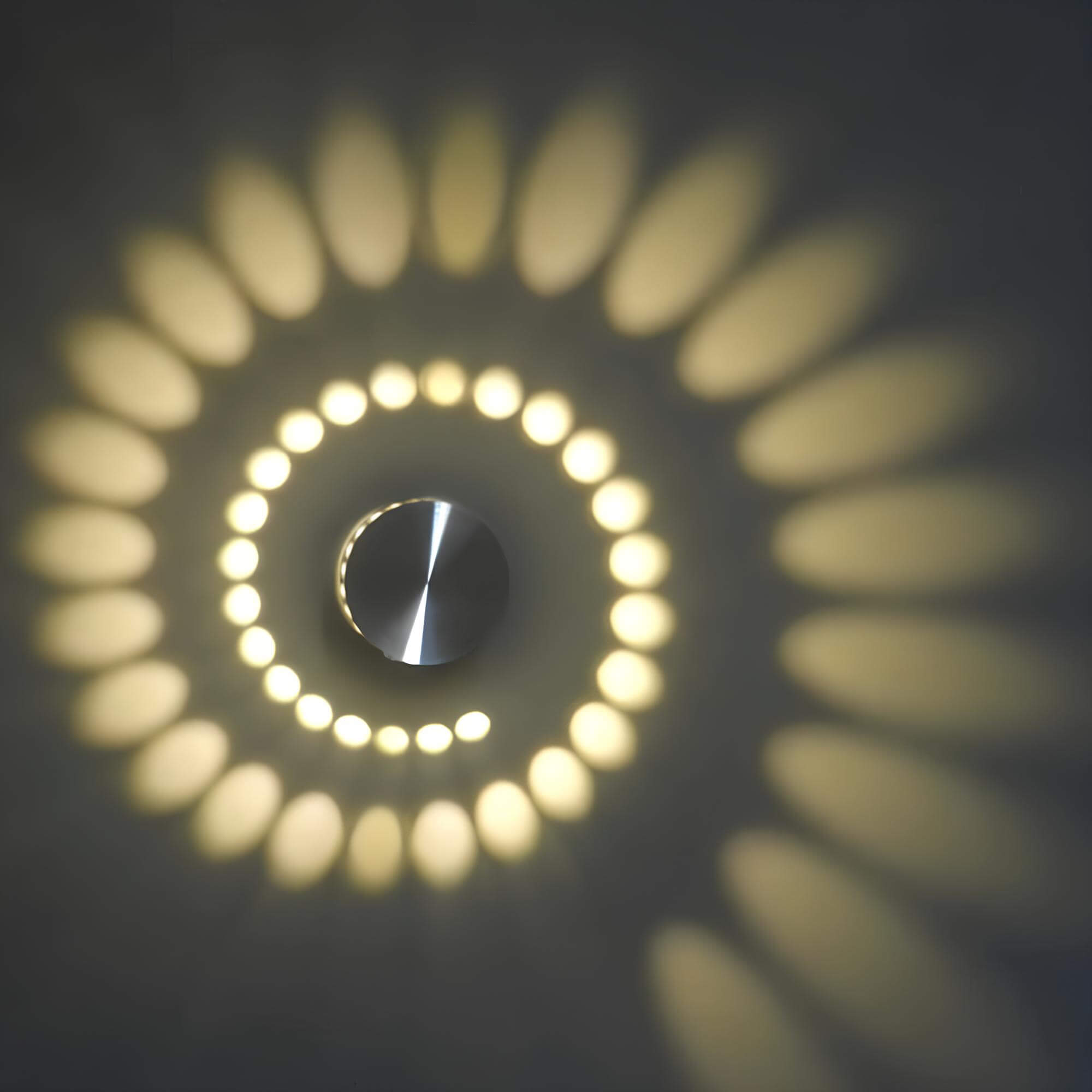 Spiral LED-loftslampe – energieffektivt moderne design