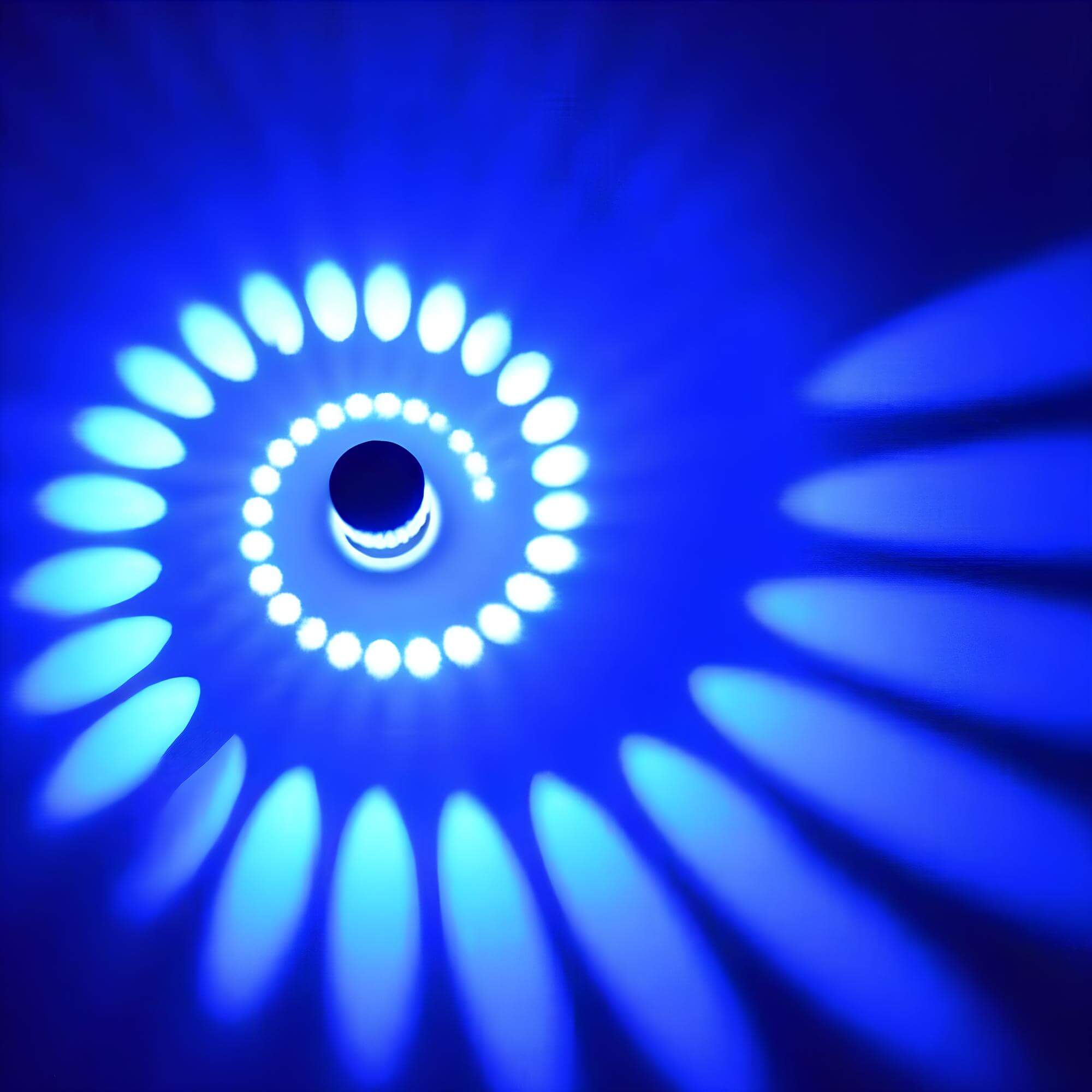 Spiral LED-loftslampe – energieffektivt moderne design