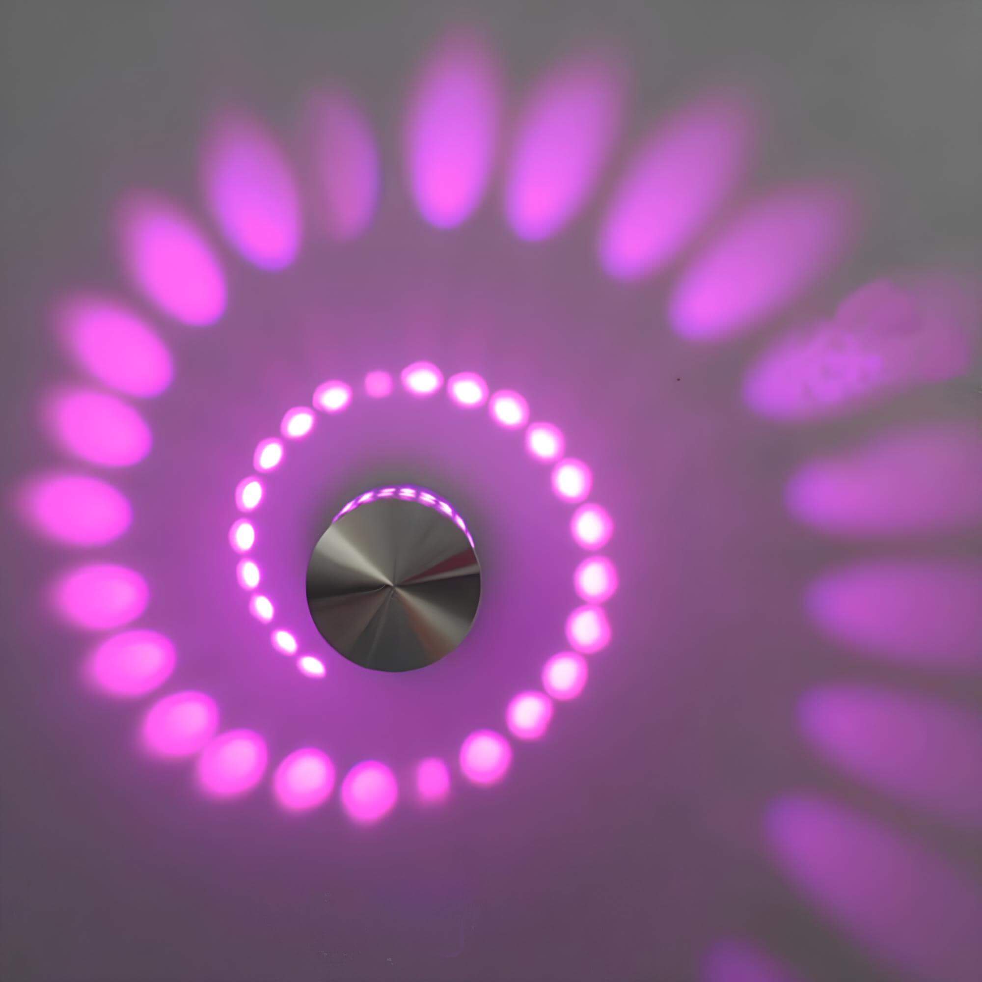 Spiral LED-loftslampe – energieffektivt moderne design