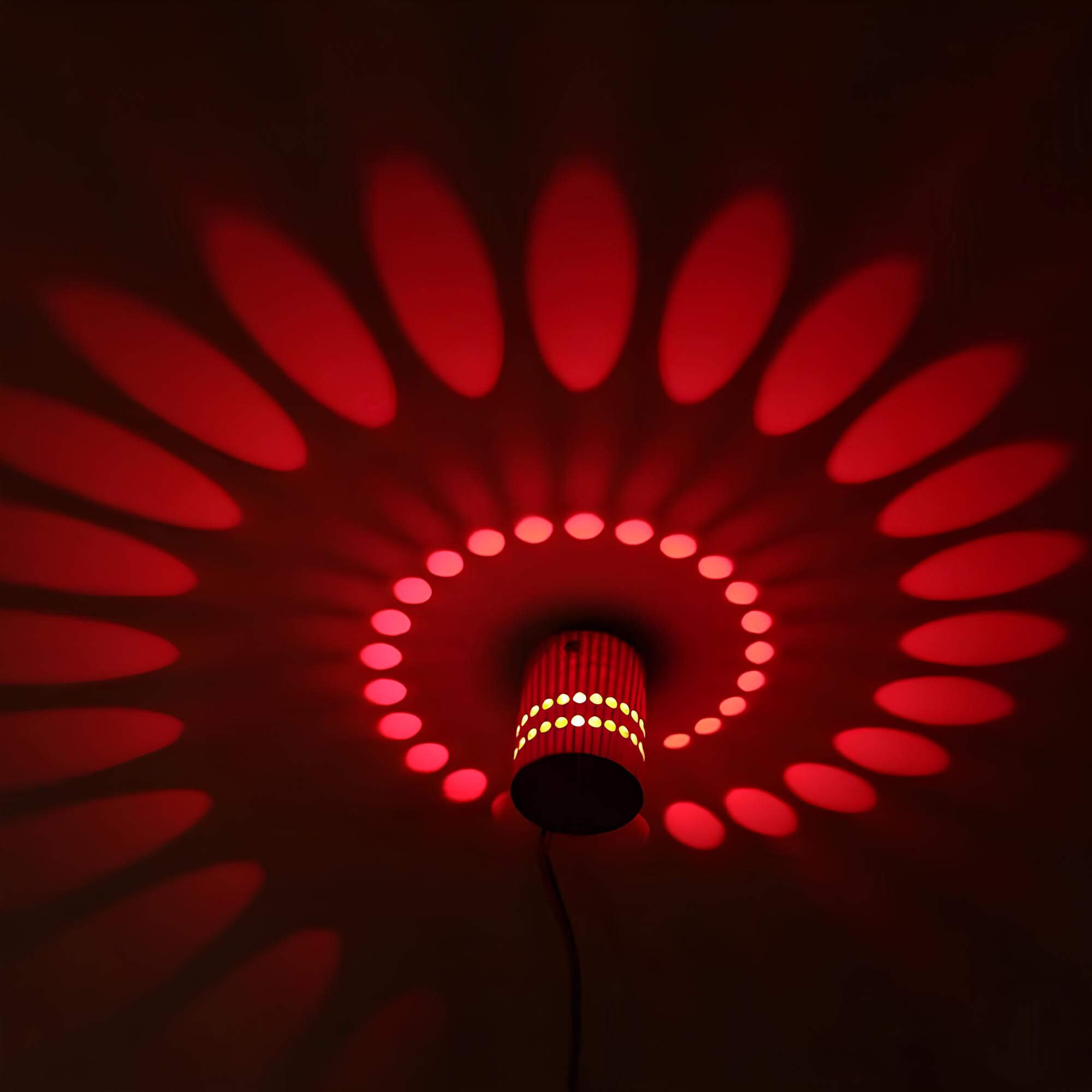 Spiral LED-loftslampe – energieffektivt moderne design