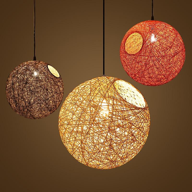 Flerfarget LED Restaurant Pendel Ball Lights