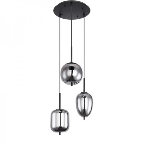 NoirLuxe - Lampe à suspension aux styles différents