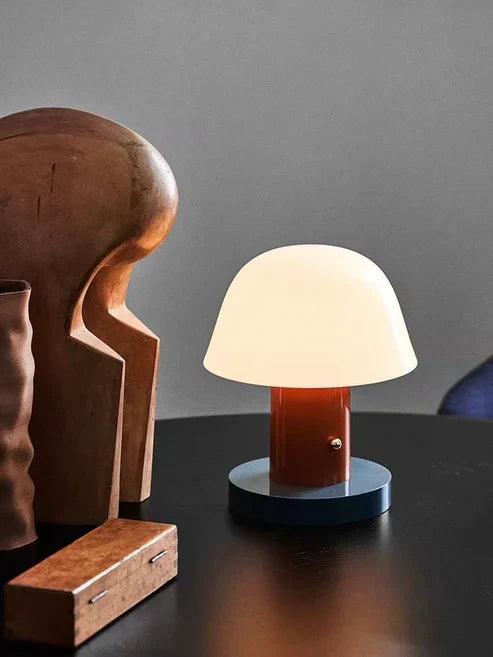 MushLamp - Lámpara de mesa con forma de hongo, aporta un toque natural a tu espacio