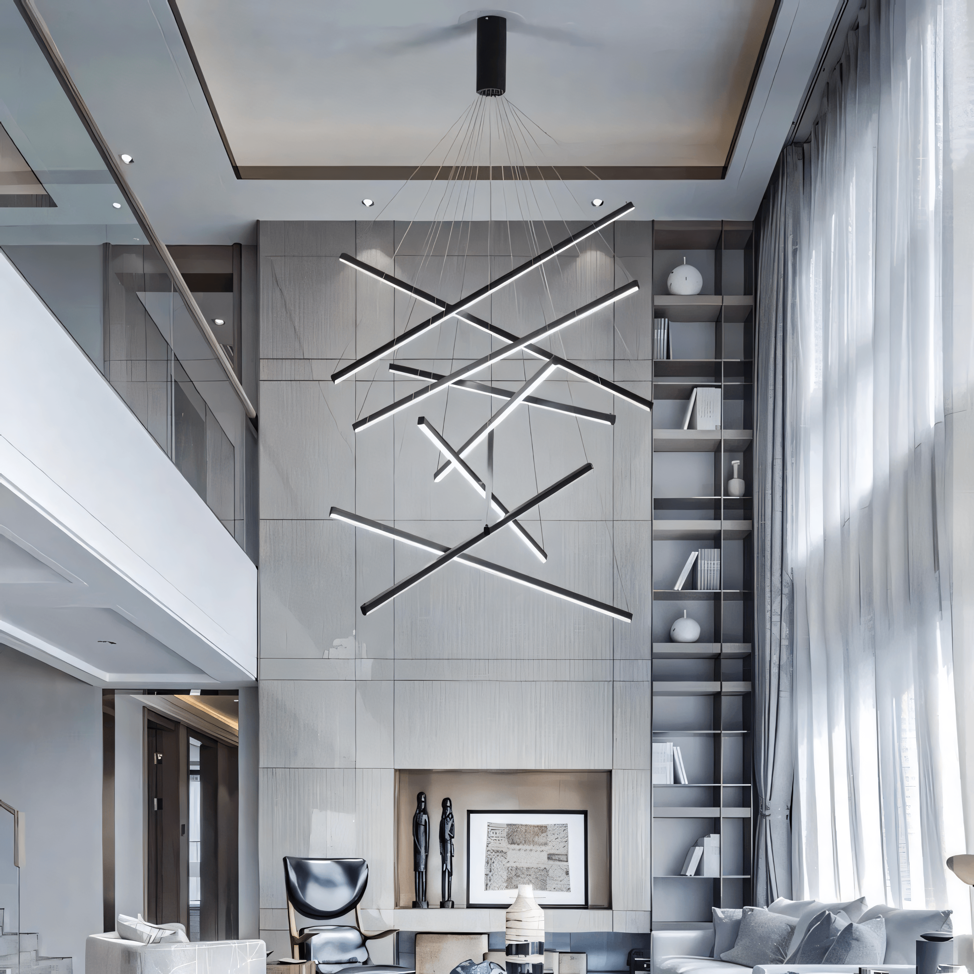 Nicodoz | Nested Bar Chandelier