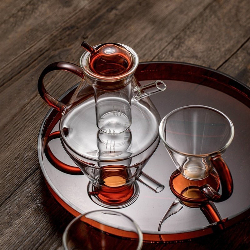 Nordic Glass Teapot/Cup