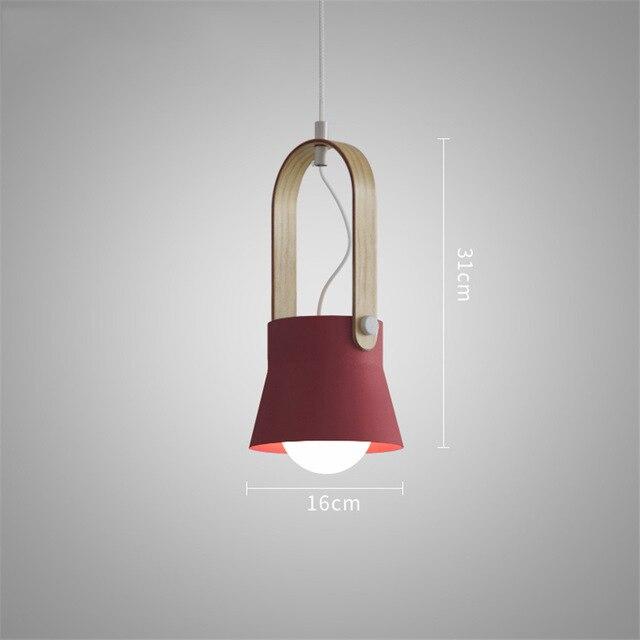 Nordic Loft LED Eisen Pendelleuchten