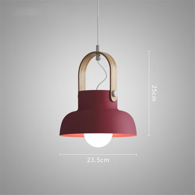 Nordic Loft LED Eisen Pendelleuchten