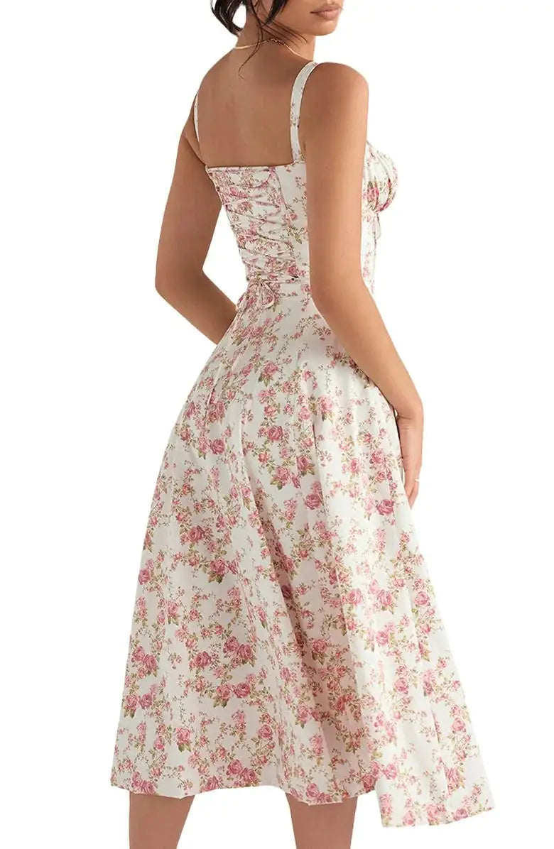 Florandia™ - Robe gainante à taille moyenne