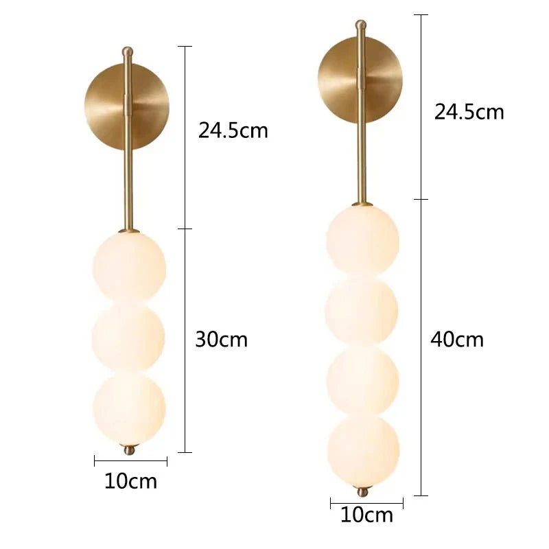 Aplique de pared Olympia Orb