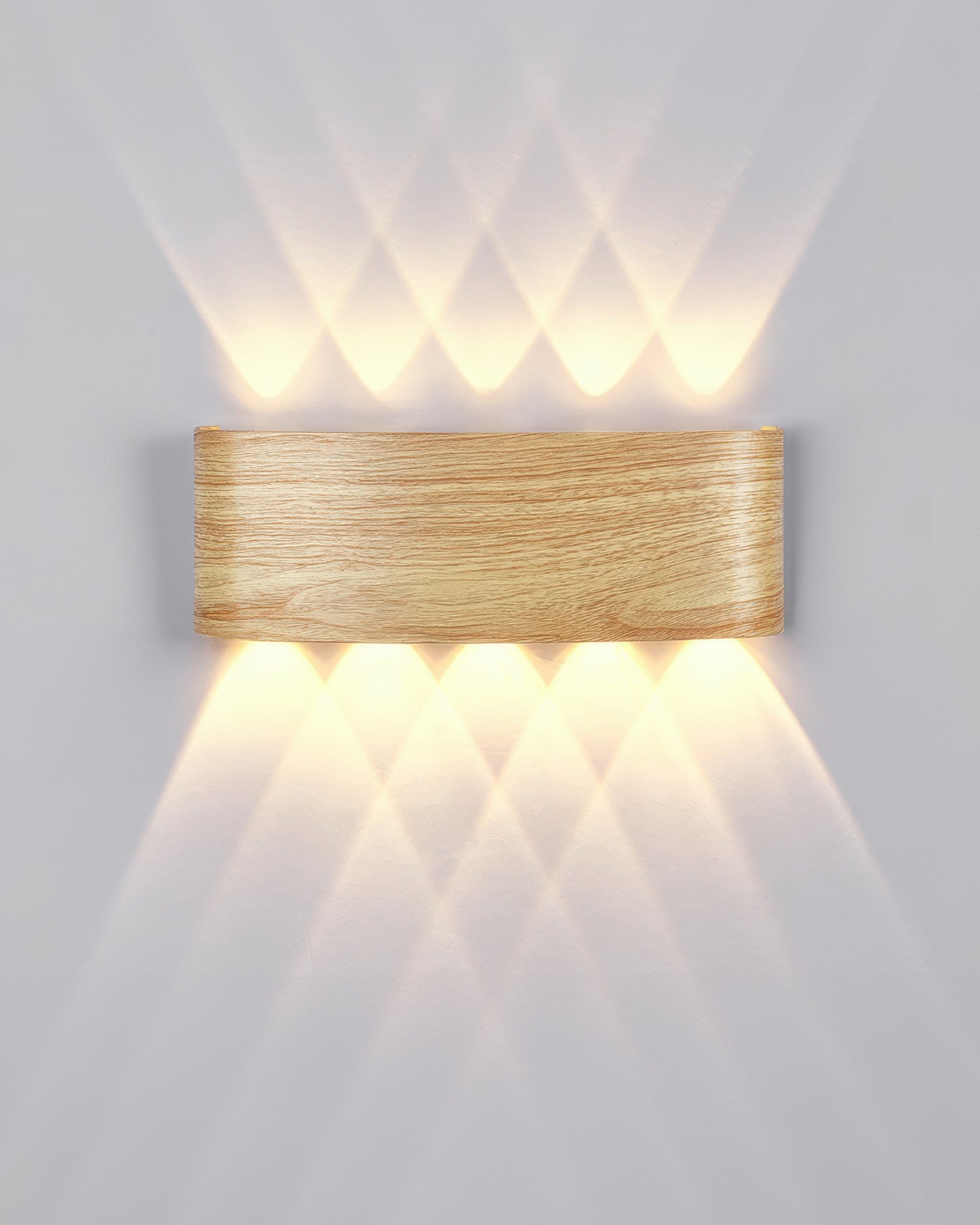 Applique a LED effetto legno Lumina