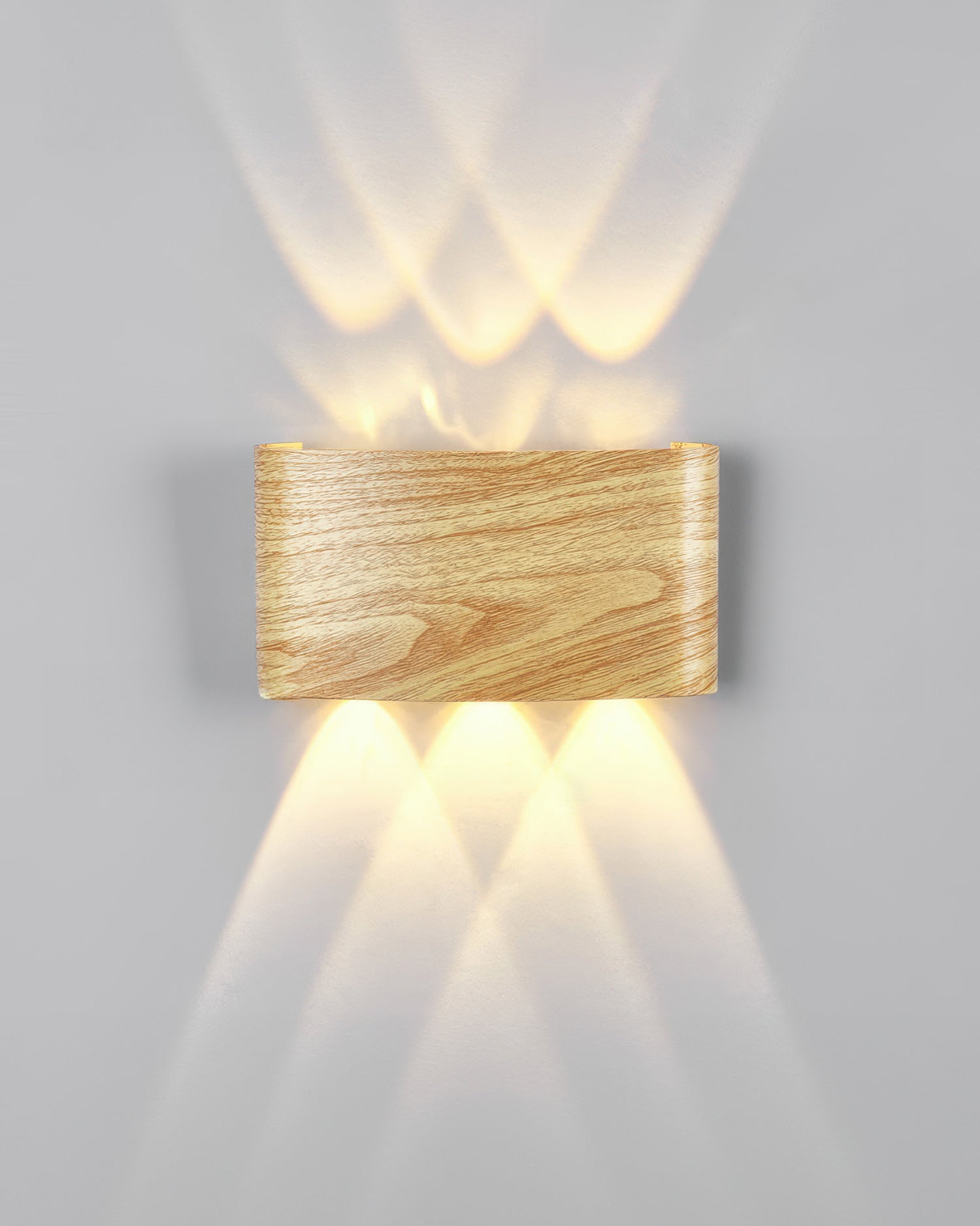 Applique a LED effetto legno Lumina