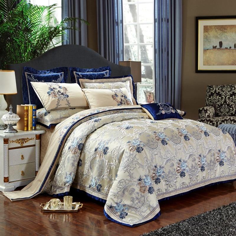 Set di biancheria da letto di lusso Jacquard orientale (600 TC)