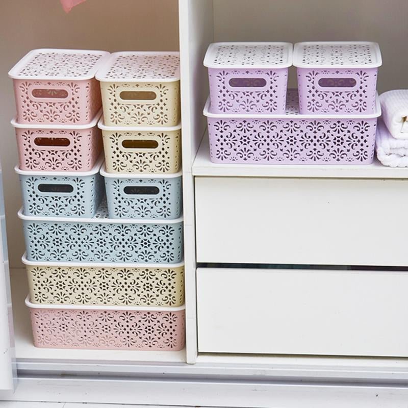 Patterned Storage Baskets