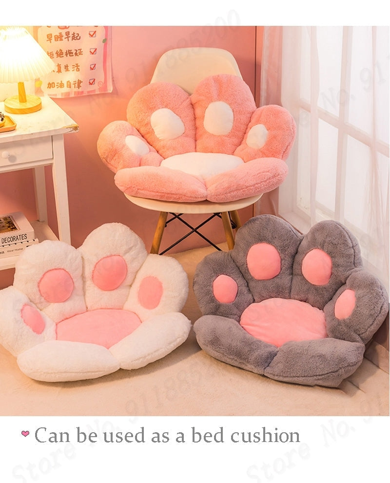 Paw Print Seat Cushion