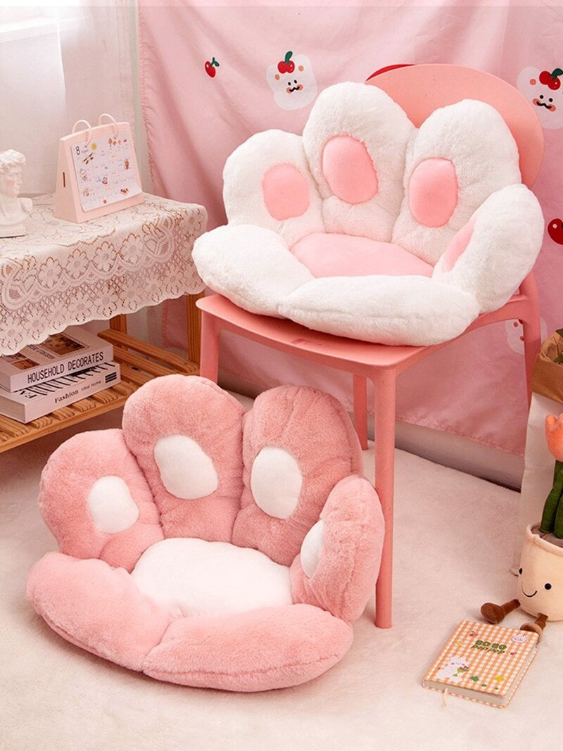 Paw Print Seat Cushion