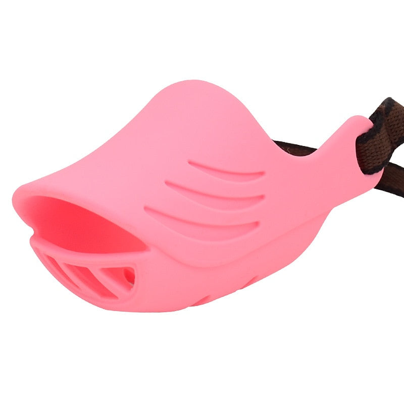 Dog Muzzle - Brightly Coloured Soft Silicone