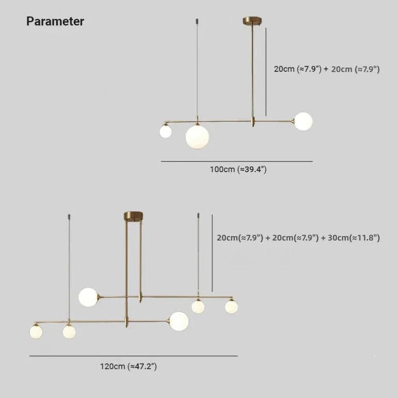 Lustre suspendu Perseus