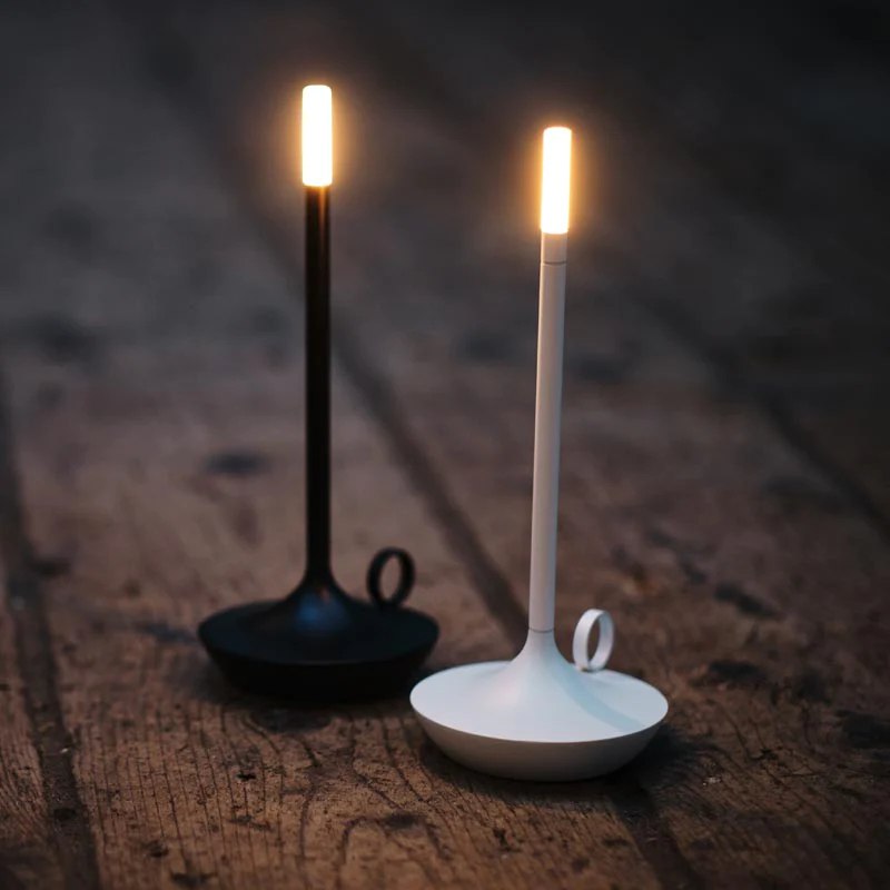 Nordic Candle Hold Light – Minimalistisk skandinavisk bordlampe