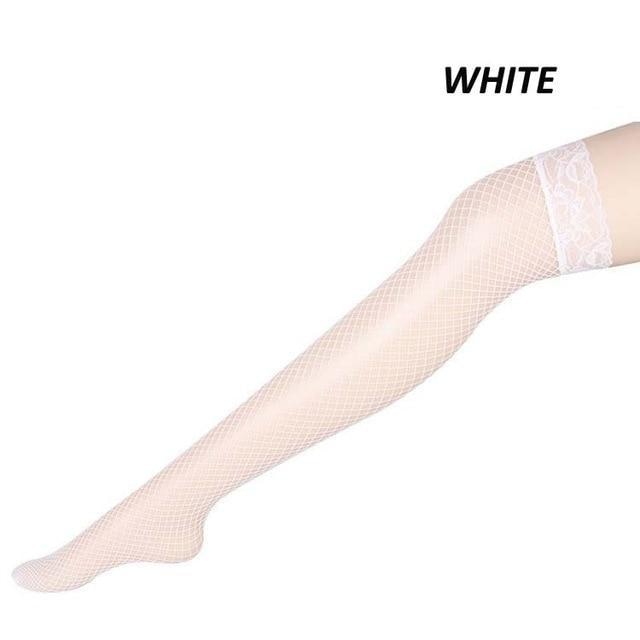 Fishnet Lace Stockings (5 colors)