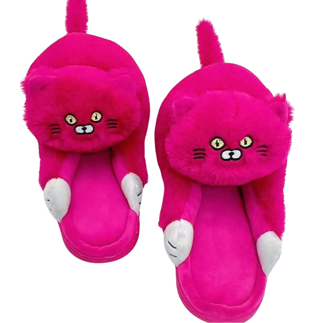 Hugging Cat Slippers - Dames