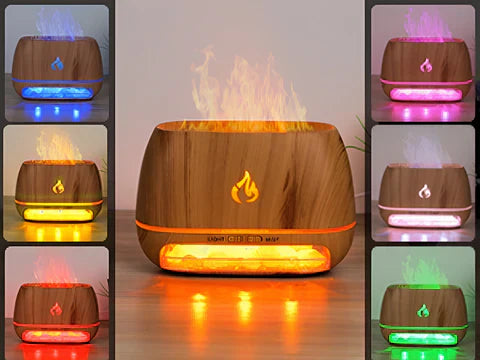 Taavita – 3-in-1 Himalayan Salt Stone Aroma Diffuser