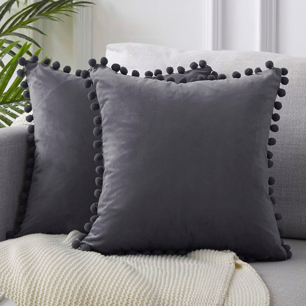 Pom Pom Cushion Covers