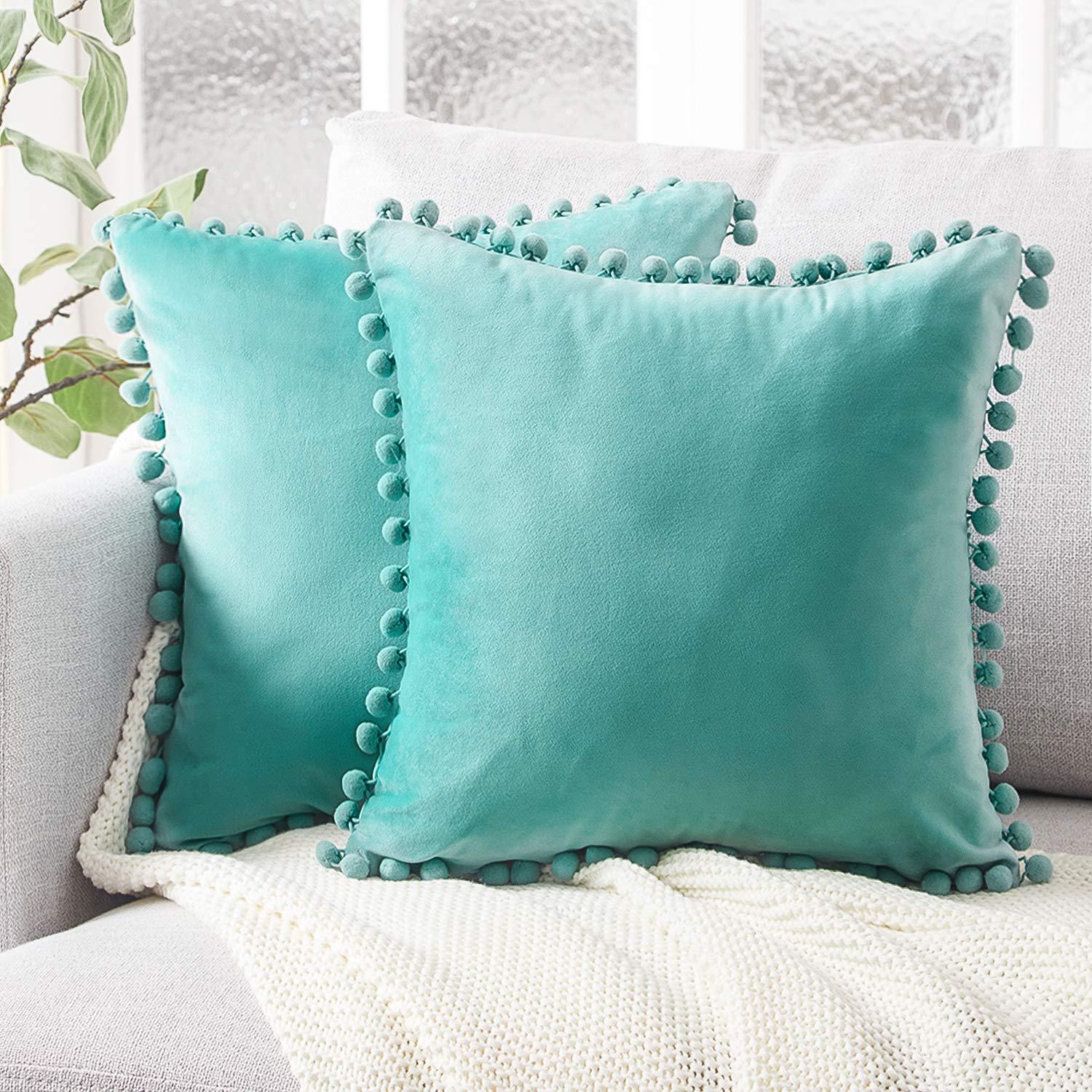 Pom Pom Cushion Covers