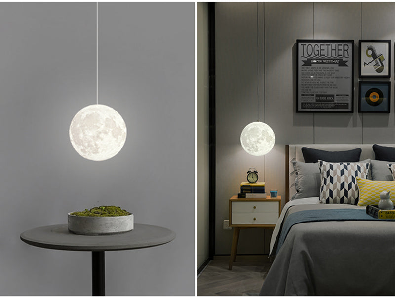 Volle Maan 3D Hanglamp