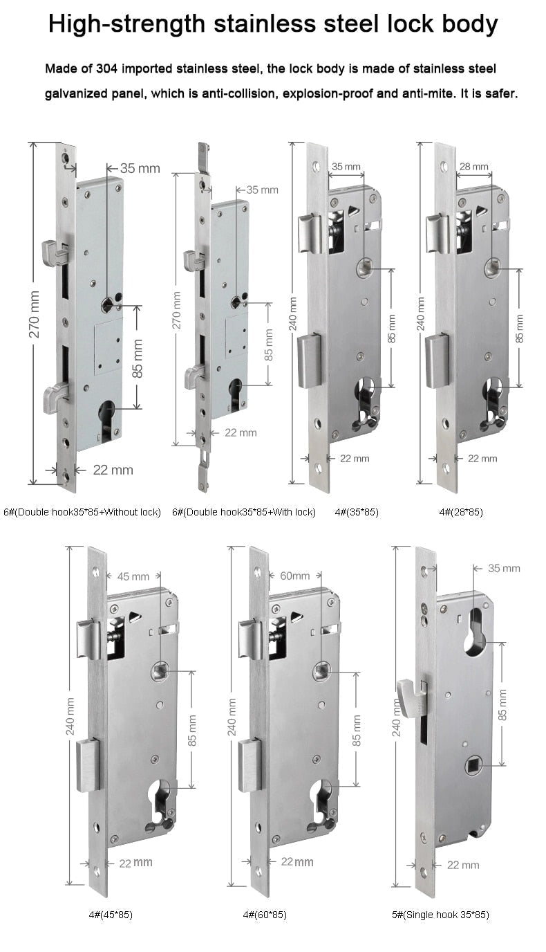 Serrure de porte biométrique à empreinte digitale