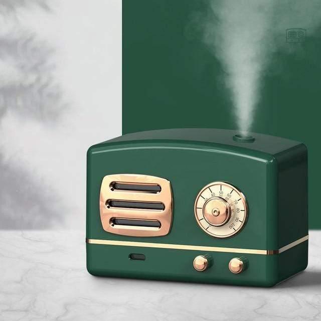 Diffuseur d'arômes et humidificateur rétro radio