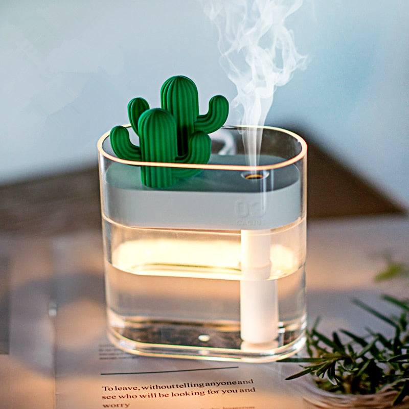 Ultralyd Kaktus Æterisk Olie Aroma Diffuser