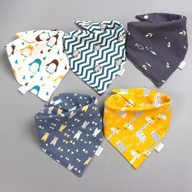 Bandana-Lätzchen - 5er-Pack