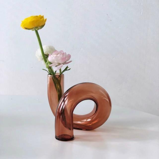 Hydroponische Vase „In the Loop“